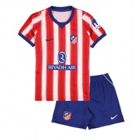 Stroje piłkarskie Atletico Madrid Koszulka Podstawowej dla dzieci 2026-27 Krótki Rękaw (+ szorty)